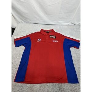 Petty Enterprises Billy Elliot Chase Authentics Polo‎ Mens 2XL NWT Red & Blue